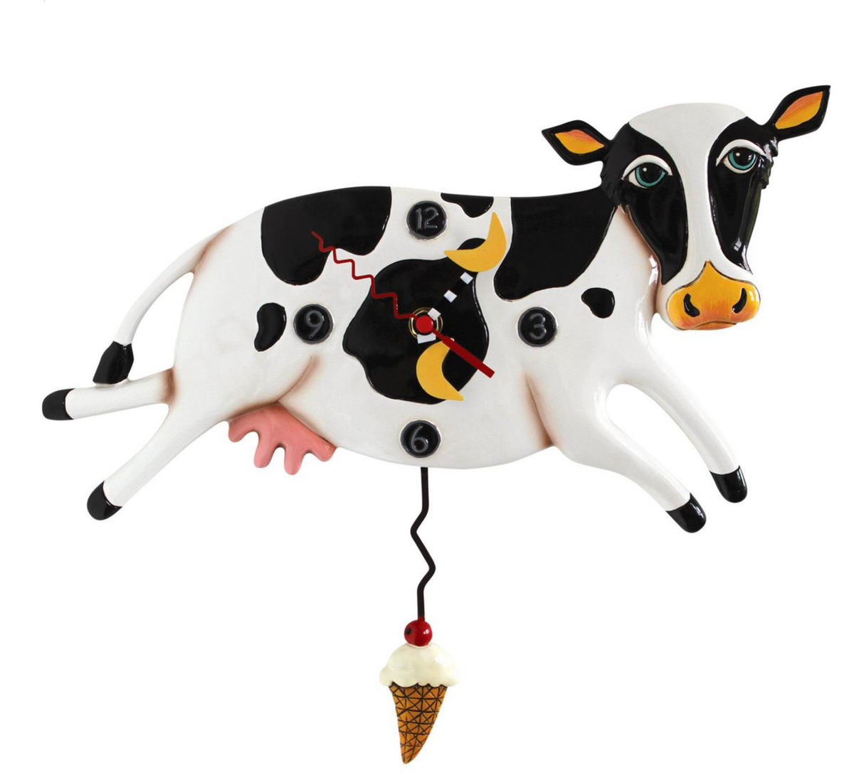 Bessy the Cow Clock - Allen Designs Y