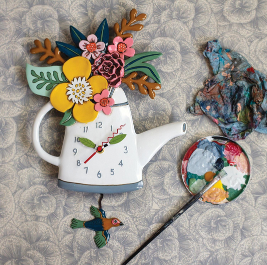 Blossoms Clock - Allen Designs