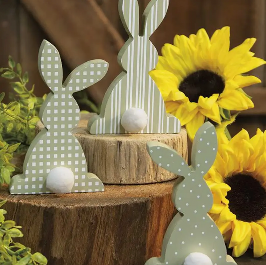 Spring Green Chunky Bunny (3-pc Set)