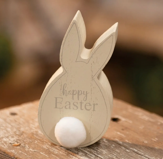 Happy Easter Bunny Silhouette