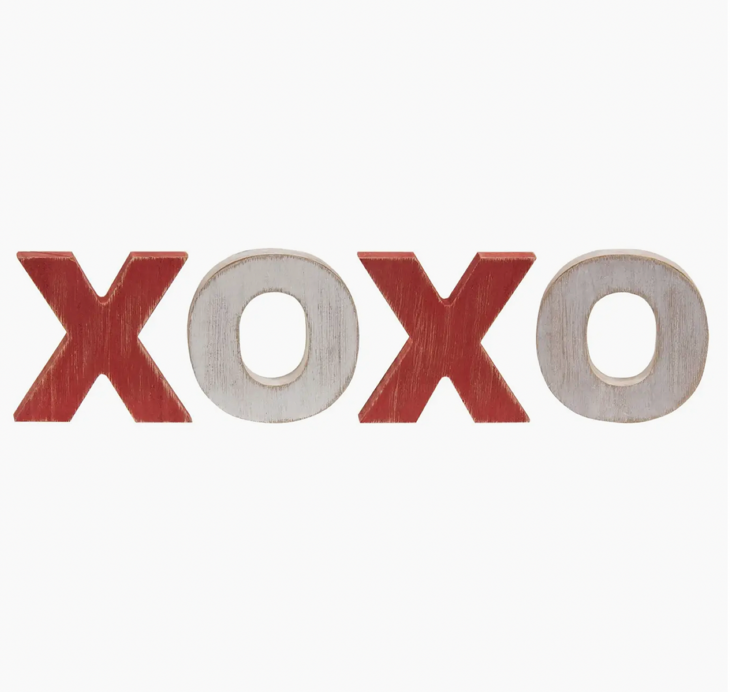 XOXO Standing Letters - 4 pc set