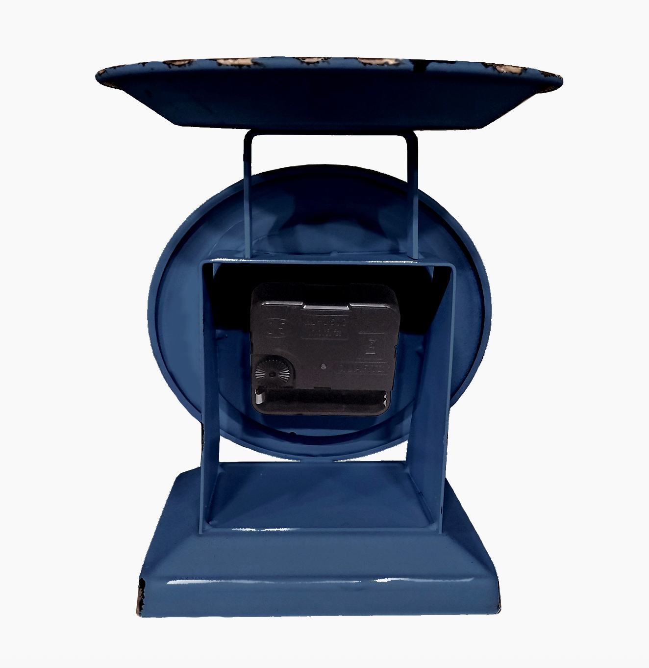 Vintage Navy Old Town Scale Clock