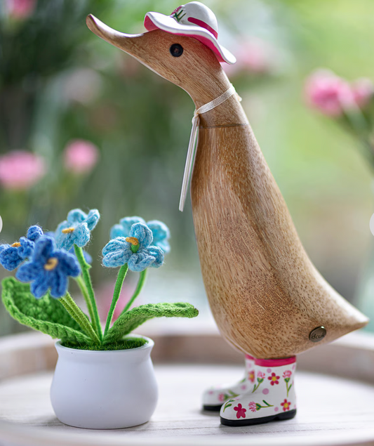 DCUK British Flower Hat & Boot Ducklings