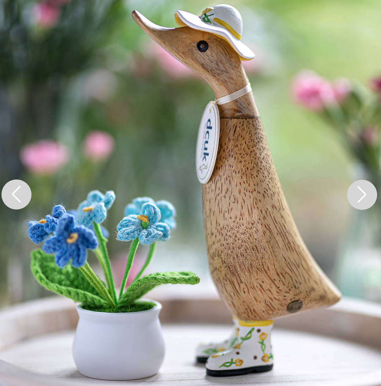 DCUK British Flower Hat & Boot Ducklings