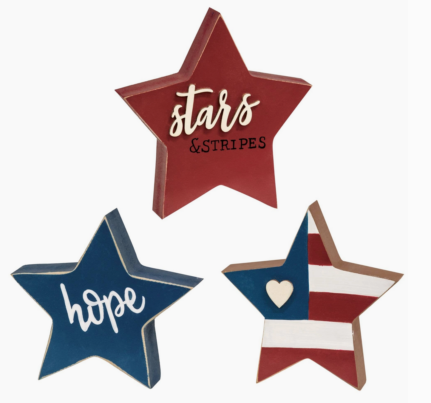 Stars & Stripes Chunky Sitters - 3pc-Set