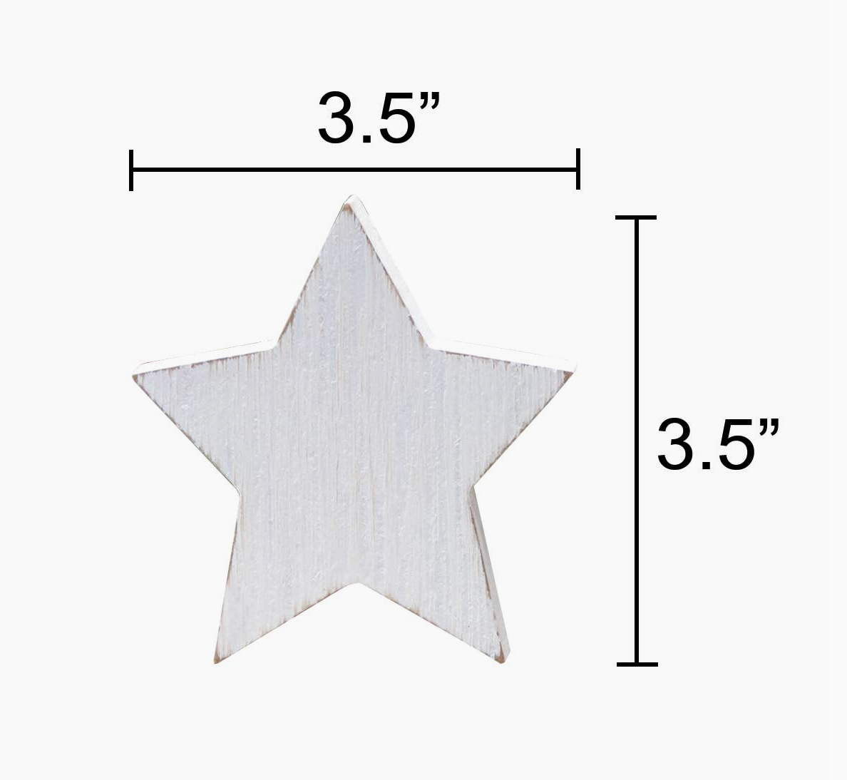 Wooden Red, White, & Blue Star Bundle - 3pc-Set