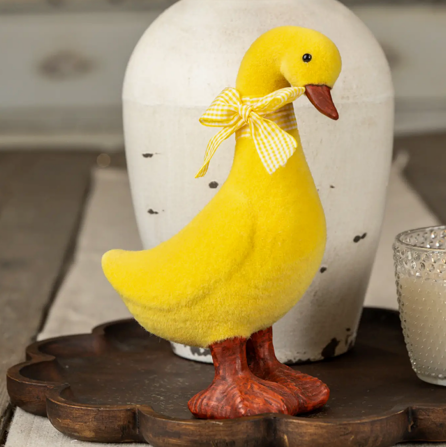 Yellow Fuzzy Ducks - (sold individually)