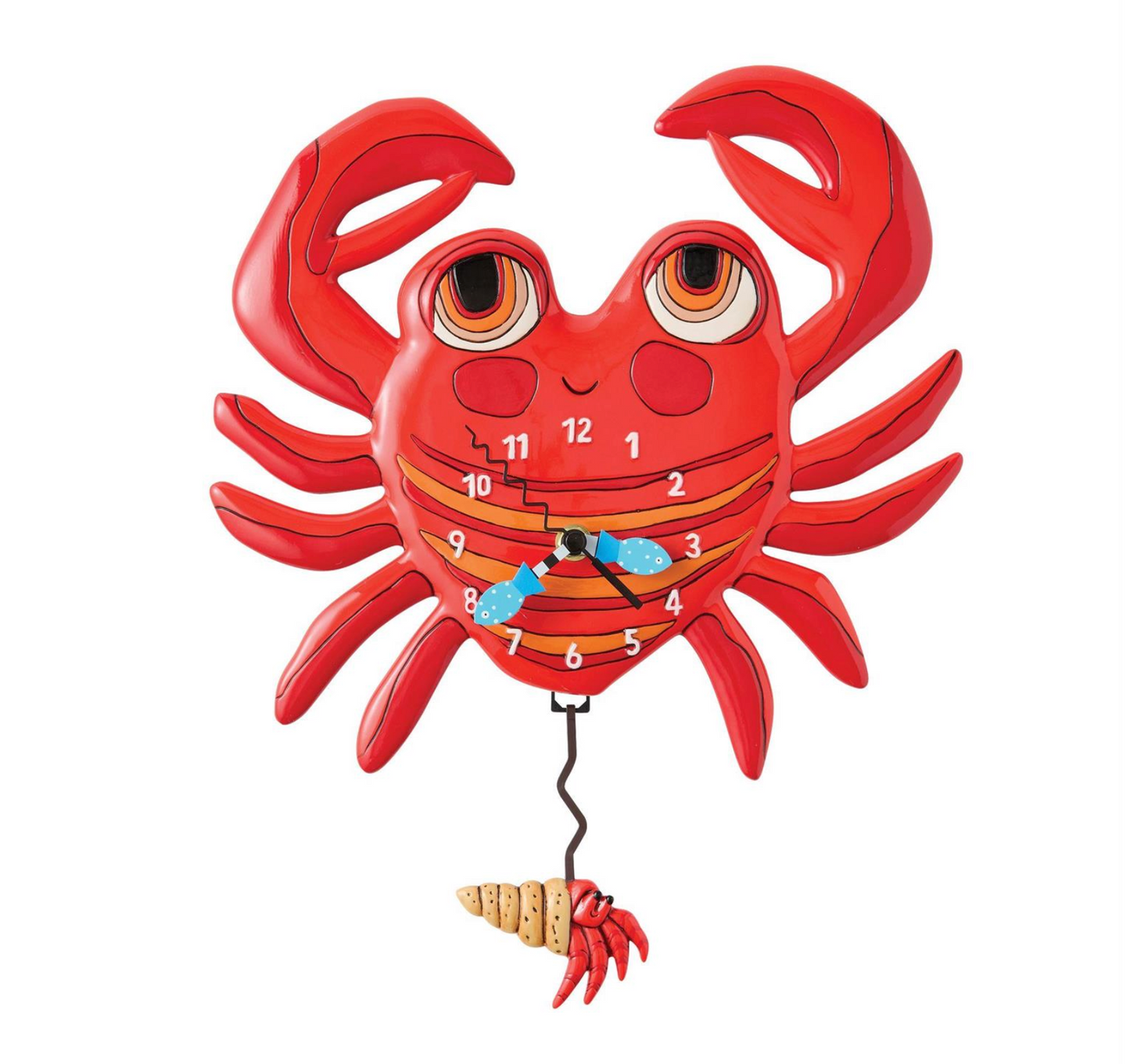 Lil Crab Wall Clock - Allen Designs