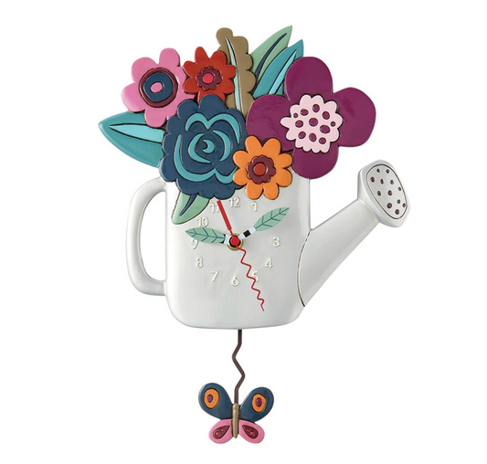 Time to Bloom Wall Clock - Allen Designs