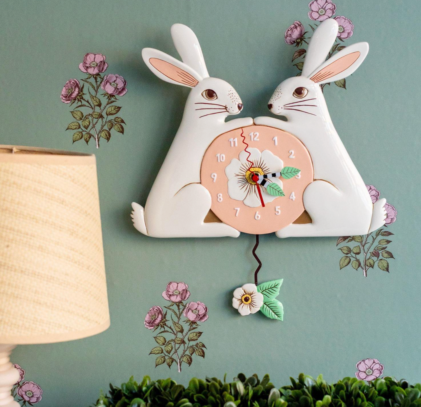 Garden Whisperer Wall Clock - Allen Designs