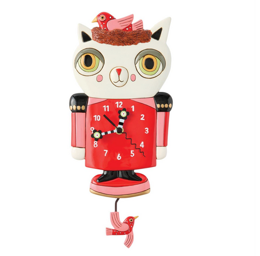 Such Nuts Wall Clock - Allen Designs