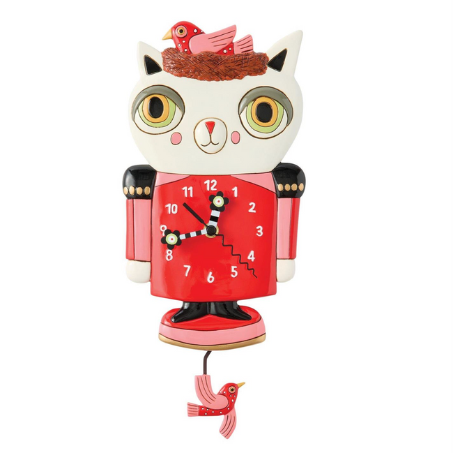 Such Nuts Wall Clock - Allen Designs