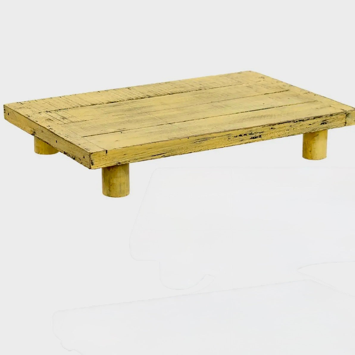 Distressed Wooden Riser