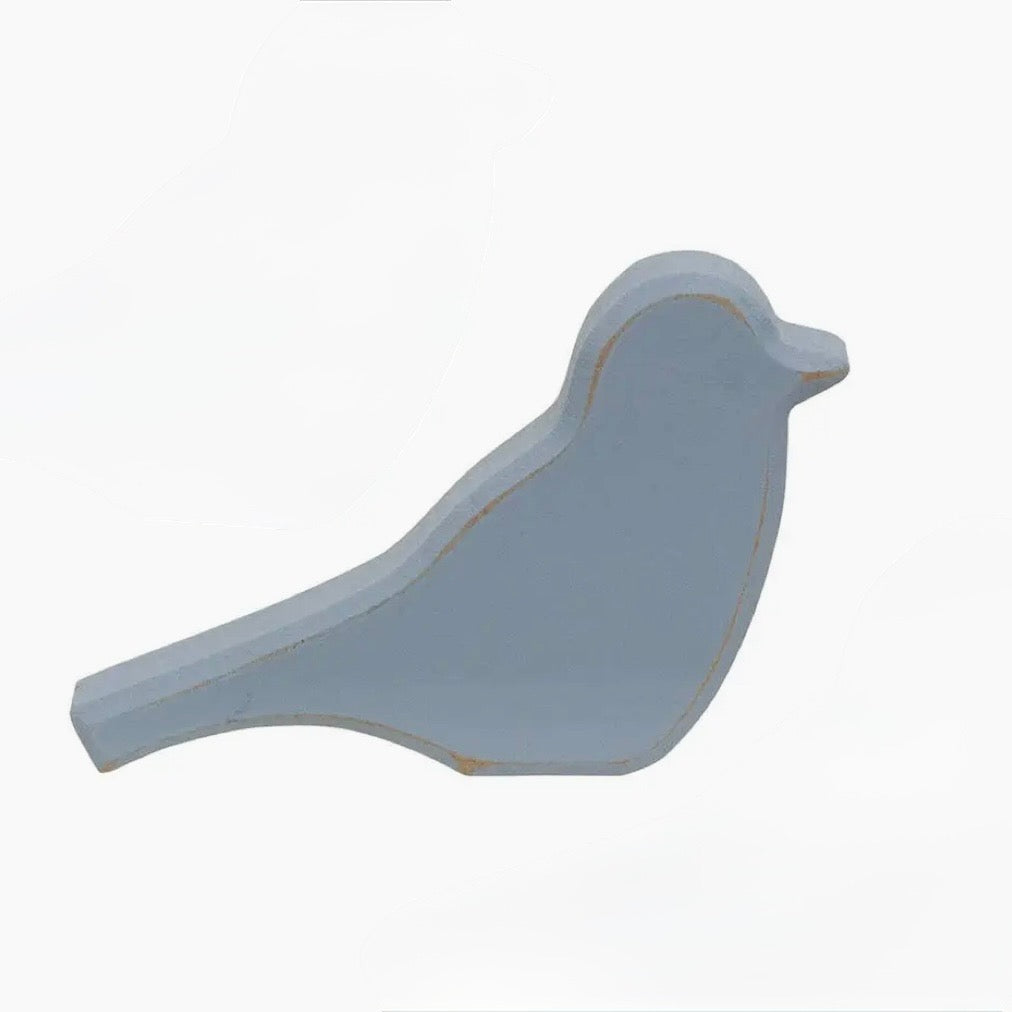 Distressed Chunky Wooden Spring Bird (sold individually)