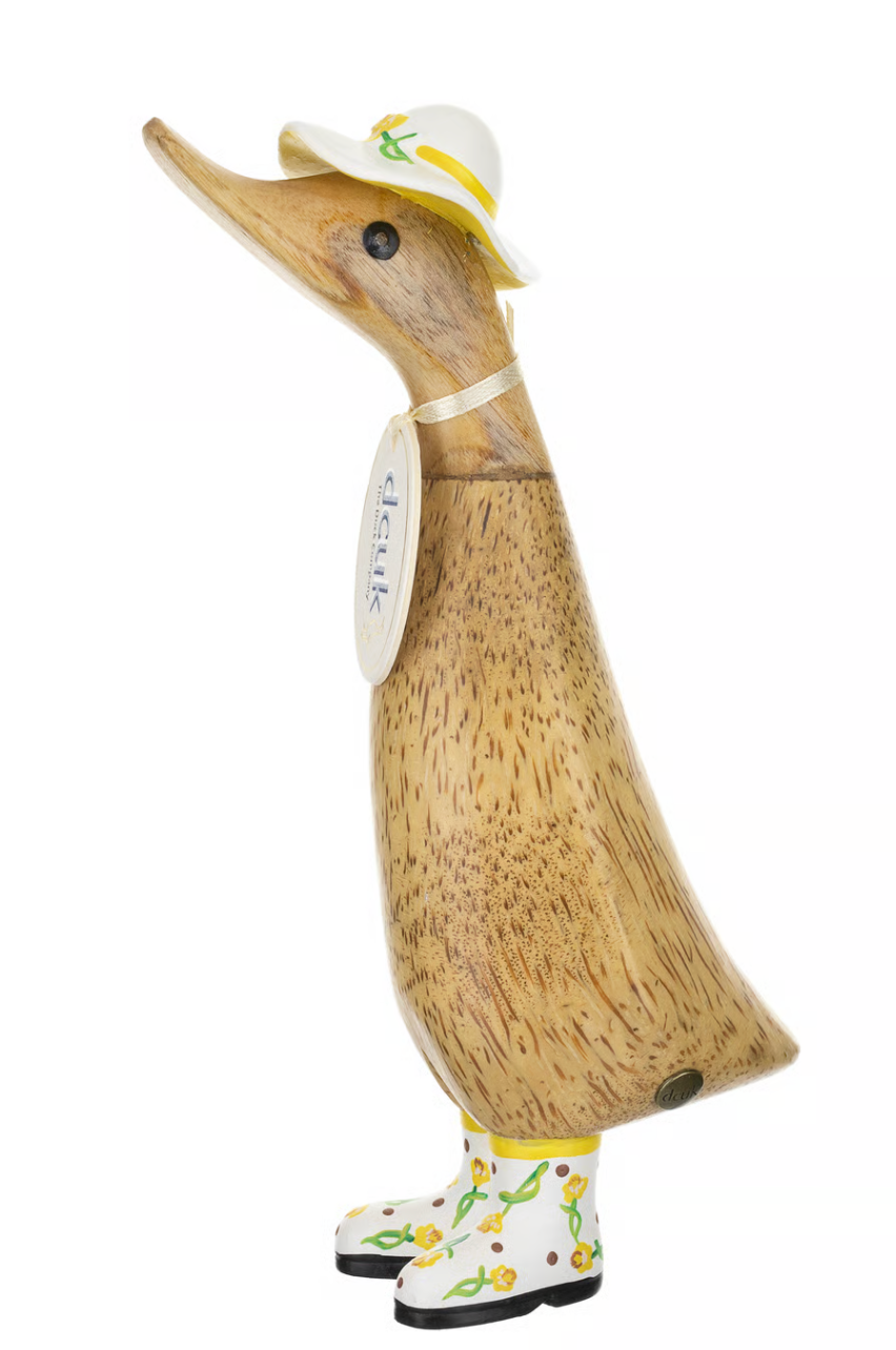 DCUK British Flower Hat & Boot Ducklings
