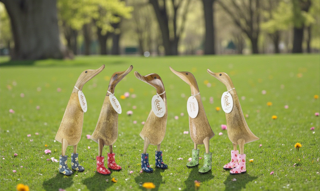 DCUK Floral Boots Ducklets