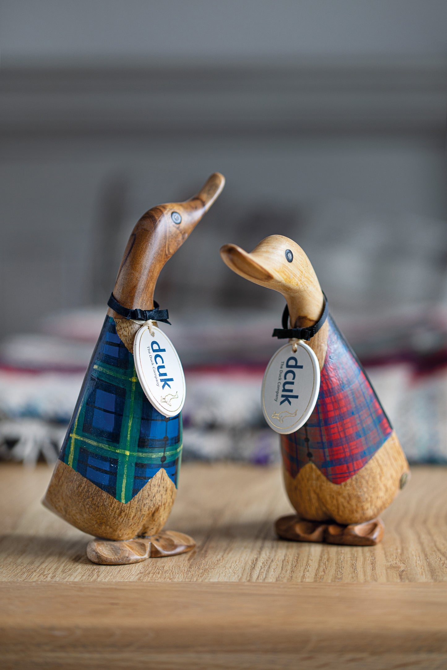 DCUK Tartan Waistcoat Ducklings