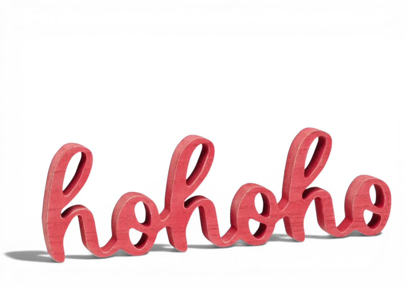 Ho ho ho Christmas Word Cutout