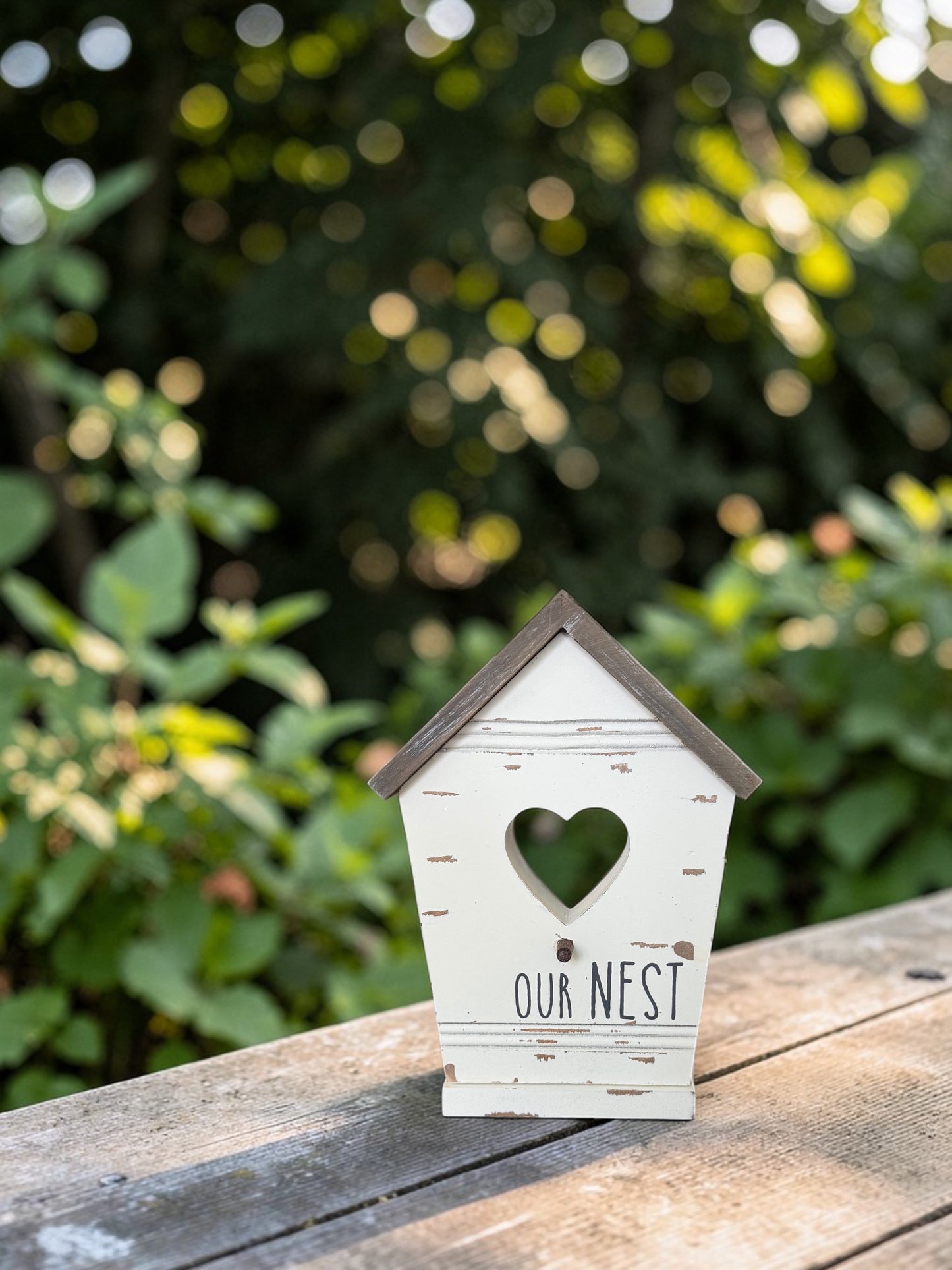Our Nest Birdhouse Sitter