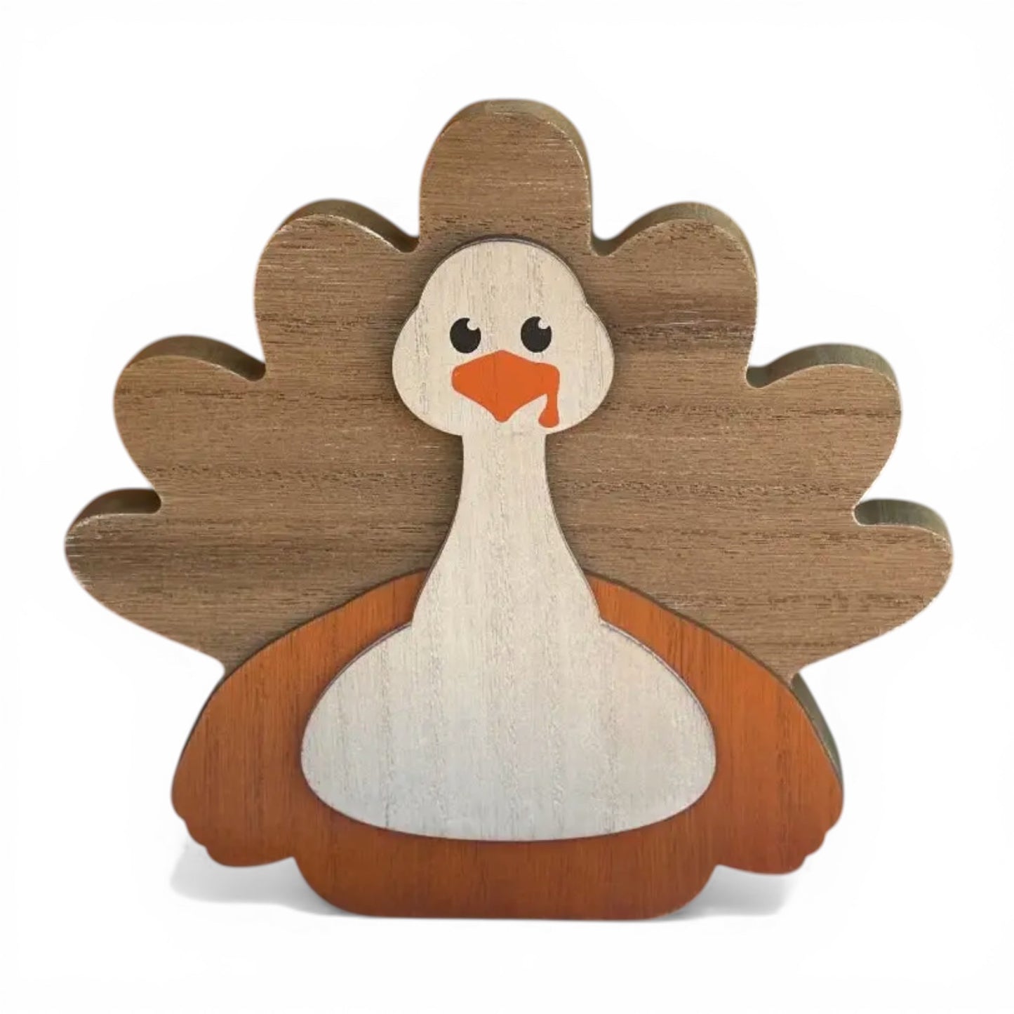 Orange/White Fall Turkey